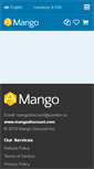 Mobile Screenshot of mangodiscount.com
